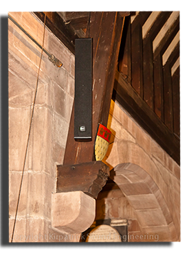 RCF Loudspeaker at St Marys Church Tilston